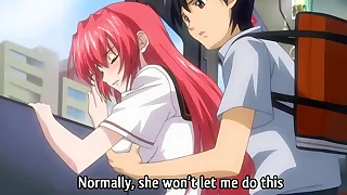 Manga porn - Fondling my Buxom Step Step-sister in the Teach [Subtitled]